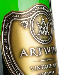 Вино ігристе Artwine 36 місяців біле напівсолодке 0.75 л - мініатюра 3