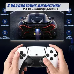 HDMI Приставка Ігрова до Телевізору Game Stick M15 Plus 4K 64Gb Міні Ігрова Консоль для ТБ Портативна приставка для Ігор Гейм Стик - мініатюра 11