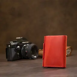 Жіночий гаманець GRANDE PELLE 8х10х1,5 см acs0022473 - мініатюра 8
