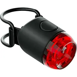 Задня велофара Knog Plug Rear 10 Lumens Black (12250) - мініатюра 2