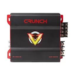 Чотирьохканальний підсилювач Crunch DR-2525.4D - мініатюра 2