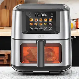 Мультипіч (аерогриль) Solis Air Fry & Dry XL 7,5л чорна (97978) - мініатюра 3