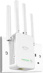 Wi-Fi репітер Ubcwin з 4 антенами, покриття до 3800 ft², Ethernet