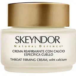 Зміцнювальний крем для шиї та декольте Skeyndor Natural Defence Throat Firming Cream With Calcium з кальцієм 50 мл