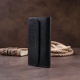 Чоловіча шкіряна барсетка GRANDE PELLE 22,3х12,5х2,7 см acs0015934 - мініатюра 8