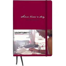Щоденник Leuchtturm1917 Some lines a day на 5 років, Винний (368169)