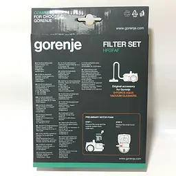 Комплект фільтрів для порохотягу Gorenje G-Force Aqua VCEB01GAWWF art. (678536), 731228 (HFGFAF) - мініатюра 6