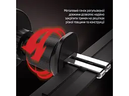 Автомобільний тримач для смартфона ColorWay Air Vent-5 Black (CW-CHM15-BK) - мініатюра 8