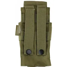 Підсумок під магазини АК Kombat UK Single Original Style Mag Pouch Бежевий (1000-kb-sosmp-coy) - мініатюра 3