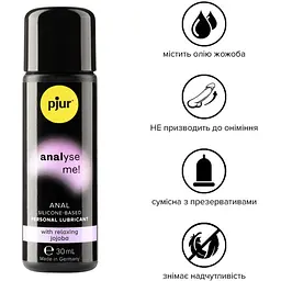 Анальна змазка Pjur Analyse me! Relaxing jojoba silicone - мініатюра 2