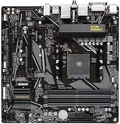 Материнська плата Gigabyte B550M DS3H AC (B550M DS3H AC) (Socket AM4, AMD B550, Micro-ATX) - мініатюра 2