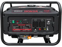 Генератор бензиновий HONDA EM3800CXS 3.8 кВт 1-фазний + AVR Чорний