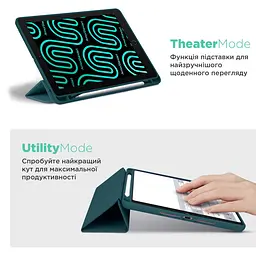 Чохол-книжка ArmorStandart Smart Fold Pen для Samsung Galaxy Tab S11 Pine Green (ARM88427) [157338] - мініатюра 5
