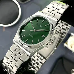 Чоловічий годинник Casio MTP-B145D-3A Сріблястий ( AT1141-0266 ) - мініатюра 2