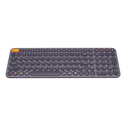 Клавіатура Baseus K01B Wireless Tri-Mode Keyboard - 3 режимна 2.4 + BT1 + BT2 сіра - мініатюра 2