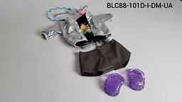 Ляльковий наряд взуття заколки 3 види (BLC88-101D-I-DM-UA) в асортименті