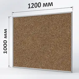 Дошка ТСО коркова 1000х1200 мм
