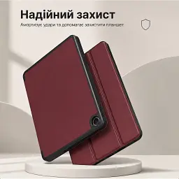 Чохол до планшета BeCover Flexible TPU Matte Xiaomi Redmi Pad 2 SE 9.7" (2026) Red Wine (716155) - мініатюра 3