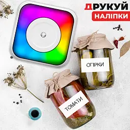 Bluetooth термопринтер JETIX Mini Printer Student 2 | Портативний принтер нічник із набором термопаперу в комплекті - мініатюра 7