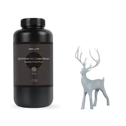 Фотополімерна смола Creality Resin, LCD Standard Plus 1кг, grey (3302020089)