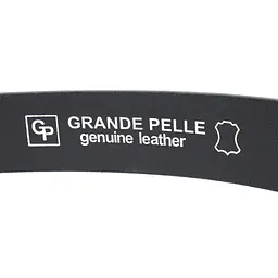 Шкіряний чоловічий ремінь GRANDE PELLE 3,8х120 см acs0026889 - мініатюра 5