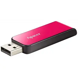 Flash Drive Apacer AH334 32GB (AP32GAH334P-1) Pink - мініатюра 3