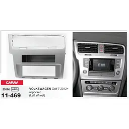 Перехідна рамка Volkswagen Golf VII Carav 11-469 - мініатюра 4