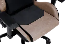 Геймерське крісло GT Racer чорне з коричневим (X-2420 Black/Brown) - мініатюра 11