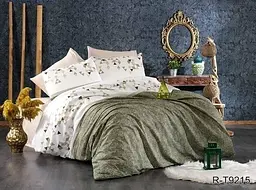 Комплект постільної білизни з компаньйоном (R-T9215) Євро TAG tekstil pbe0037190
