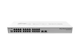 Мережевий комутатор EtherNet CRS326-24G-2S+RM MIKROTIK