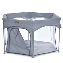 Дитячий манеж SWIFT 6 ME 1195 Gray 145х117х74 см - мініатюра 2