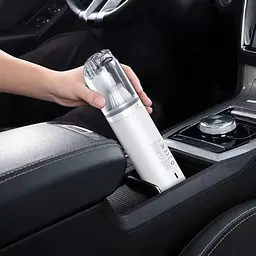 Портативний пилосос бездротовий для авто Baseus A1 Car Vacuum Cleaner білий - мініатюра 9