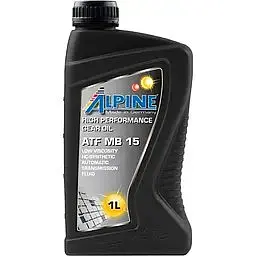 Олива трансмісійна для АКПП синтетична Alpine ATF MB 15 (MB 236.15) 1 л