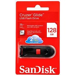 USB флеш накопичувач SanDisk 128Gb Cruzer Glide (SDCZ60-128G-B35) - мініатюра 3
