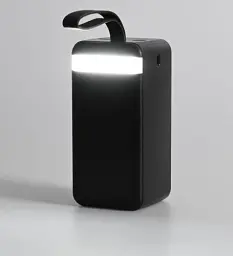 Універсальна мобільна батарея 50000 mAh, Titanum 741S, Black, 22.5 Вт, 2xUSB / Type-C, QC 3.0, PD, LED ліхтарик (TPB-741S-B) - мініатюра 3