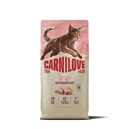 Сухий корм для стерилізованих котів Carnilove True Fresh Turkey Sterilised суперпреміум індичка 6 кг