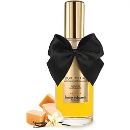 Розігрівальна олія Bijoux Indiscrets Light My Fire - Caramel&Sea salt - мініатюра 2