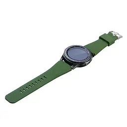 Силіконовий ремінець Primo для годинника Huawei Watch GT 2/GT Active 46 мм Army Green - мініатюра 3