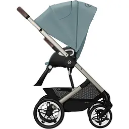 Коляска Talos S Lux TPE Sky Blue з бампером блакитна (522002597) - мініатюра 3