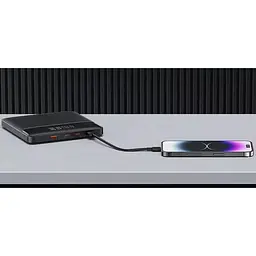 Портативна батарея Baseus Blade Power Digital Display Fast Charging HDEdition 20000 mAh 100W PPBL000301 Black - мініатюра 7