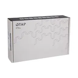 Змішувач для умивальника Qtap Presto високий QTPRE269GRP45582 Graphite Графіт - мініатюра 6