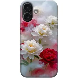 Чохол Demsky Red and white smoke для Apple iPhone 17 (6.3)