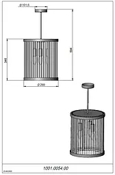 Люстра GL Tubes PikArt арт. 23528 - мініатюра 6