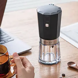 Кавомолка бездротова Xiaomi Circle Joy Electric Coffee Grinder (CJ-EG05) Silver - мініатюра 2