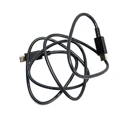 Кабель USB Type-C to Type-C 1 м, 5А, чорний, для швидкої зарядки - мініатюра 5