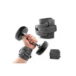 Напульсник силовий на кисть Power wrist NE-WR-01 шкіра - мініатюра 4