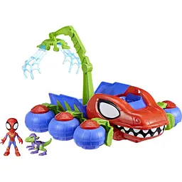 Уцінка. Набір іграшковий Hasbro Marvel Spider-Man and His Amazing Friends Транспорт Діно (F9480) - мініатюра 3