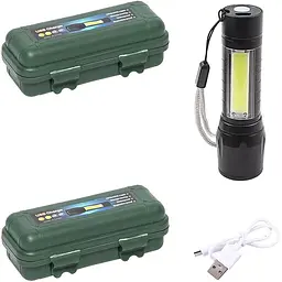 Ліхтарик ручний LED з зумом 511S