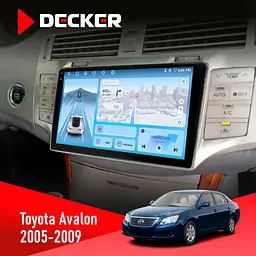 Штатна магнітола Toyota Avalon 2005-2009 Decker D9-010 6x128, DSP, 4G, 2K Decker (НФ-00004515)