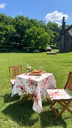 Водовідштовхувальна Скатертина Квітковий принт 180х100 см - мініатюра 6